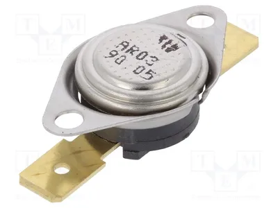 Immagine prodotto di 1 sensore: Termostato. Uscite di configurazione: -NC 16A 250VAC 90°C 5°C AR03.90.05-W1-S3