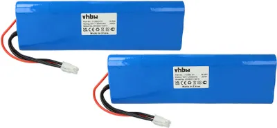 Produktbild von vhbw 2x Akku kompatibel mit Gardena Robotic R160 Rasenmäher (2000mAh 18V NiMH)