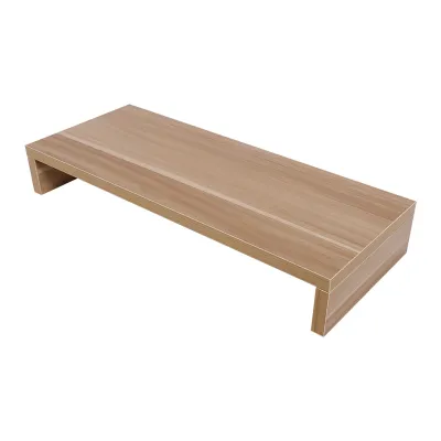 Produktbild von Monitorständer aus Holz PC LED LCD Computer Monitor Riser Desktop Organizer Display Halterung aus Holz