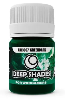 Zdjęcie produktu dla AK Interactive Deep Shades Greendark 30 ml