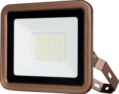 Produktbild von REV LED-Fluter Eco+, 20W, 6500K, 1700lm, kaltweiß, IP65, bronze
