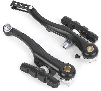 Immagine prodotto di Freni in alluminio per biciclette da corsa - 1 coppia - 127 x 26 mm - inclusa la guida di montaggio
