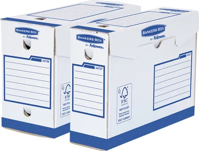Produktbild von Fellowes 4472802, Papier, Blau, Weiß, A4, Landschaft, 144 x 330 x 244 mm, 20 Stück(e)