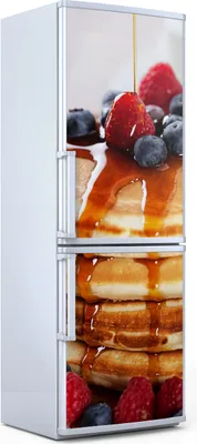 Produktbild von Magnete Dekorative - 70 cm x 190 cm - Küche - Magnetmatte Kühlschrankmagnete - Blaubeer Pfannkuchen
