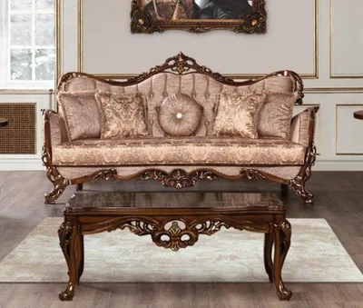 Produktbild von Klassischer Designer Echten Holz Rahmen XXL Spiegel 107x71 Spiegel - Model W-L3