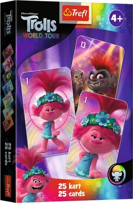 Produktbild von Schwarzer Peter - Trolls TREFL