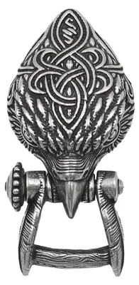 Paracord-Adlergürtelschließe, Weißkupfer, 45,3 x 21,5 mm