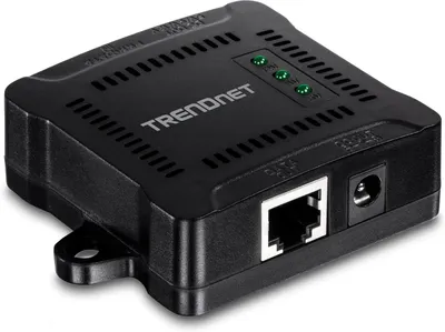 Productafbeelding van Gigabit PoE-splitter met verstelbaar uitgangsvermogen en wandmontage