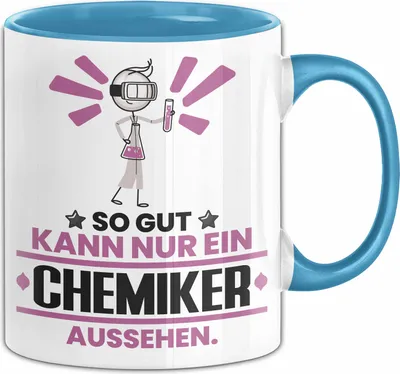 Produktbild von Chemiker Geschenk Tasse So Gut Kann Nur Ein Chemiker Aussehen Geschenkidee Kaffee-Becher (Blau)