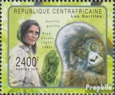 Produktbild von Briefmarken Zentralafrikanische Republik 2011 Mi 3072 (kompl.Ausg.) postfrisch Säugetiere