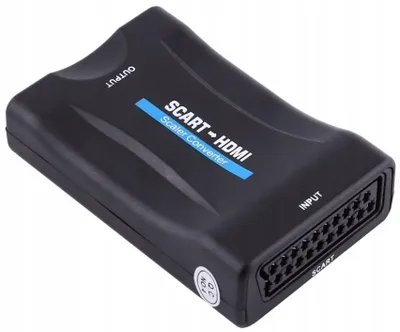 Produktbild von Spacetronik SCART EURO zu HDMI Konverter Adapter 1080p