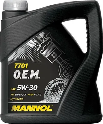 Zdjęcie produktu dla Syntetyczny olej silnikowy Mannol Energy Formula Op 7701 5W-30, 4 L