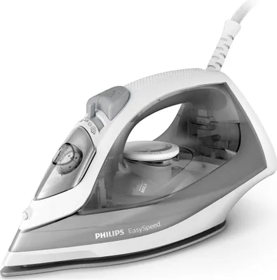 Obrázek produktu pro Philips EasySpeed GC1751/80, Napařovací žehlička, Keramická žehlicí plocha, 1,9 m, 100 g/min, Šedá, 25 g/min