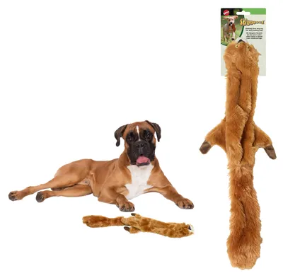 Produktbild von Skinneeez Hundespielzeug Eichhörnchen, 61 cm, braun