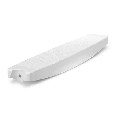 Produktbild von Ersatz Stufe für Aufstellbeckenleiter inkl. Schraubensatz Trittstufe weiß 43 mm Holm Hochbeckenleiter Pool