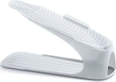 Produktbild von nabbi Schuhregal aus Kunststoff 38-45 IOBM - transparent