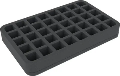 Imagen del producto de Insert de espuma de 35 mm, tamaño medio, con 40 compartimentos