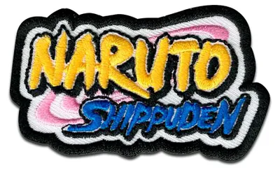 Obrázek produktu pro Comercial Mercera Naruto Logo Manga Anime - Záplata, nažehlovací, nažehlovací záplata, nášivka, záplata, k nažehlení, velikost: 3,5 x 5,6 cm