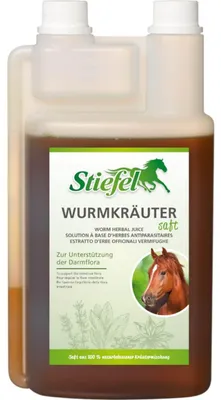 Produktbild von Stiefel Wurmkräutersaft Pferd Nahrungsergänzung