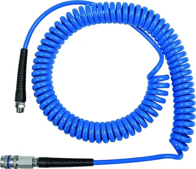 Produktbild von Riegler Spiralschlauch-Stahlkupplung-Set, PU, Schlauch-ø 8x5, 10 m, SP81000PUSSK