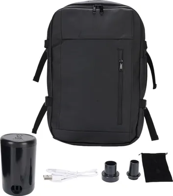 Produktbild von 35L Reise Vakuumkomprimierung Rucksack Laptop Work Bag Splash Proof Casual Daypack für Business College Uni