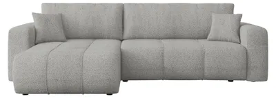 Produktbild von MIRJAN24 Ecksofa Furyn Maxi, Eckouch mit Bettkasten und Schlaffunktion, Ottomane universal, L-Form (Farbe: Coral 75)