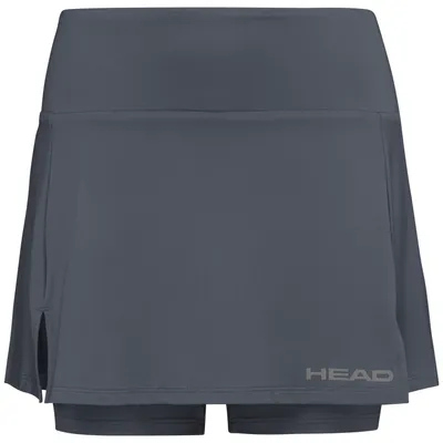 Produktbild von HEAD Club Basic Mädchen Tennisrock AN anthracite 140