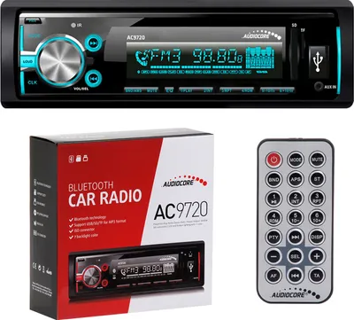 Produktbild von Radioodtwarzacz Samochodowe Audiocore Ac9720B (Usb + Aux + Karty Sd)