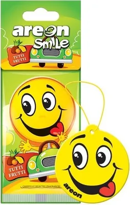 Zdjęcie produktu dla Areon Smile Odświeżacz do samochodu Tutti Frutti, 1 sztuka