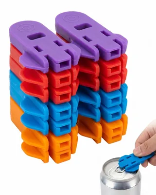 Flesopener 8er-Set, ergonomisch, antislip, für Artritis, Outdoor