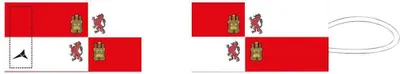 Image de Brassard de capitaine Mercury Equipment Rouge,Blanc Senior Rouge,Blanc Senior