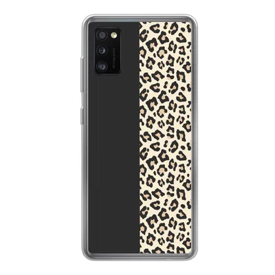 Produktbild von MuchoWow® Handyhülle Schutzhülle Hülle für Samsung Galaxy A41 Tiere - Muster - Panther Silikon Softcase Handy Hülle - Mobiltelefon