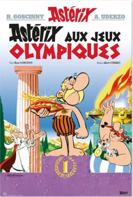 Obrázok produktu pre Plagát Asterix a Obelix na olympijských hrách 61 x 91,5 cm