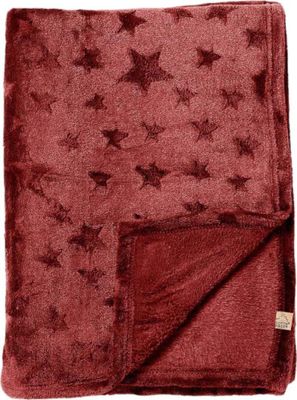 Dutch Decor – Plaid „Starlight“ (150 cm x 200 cm) – Fahrradrot