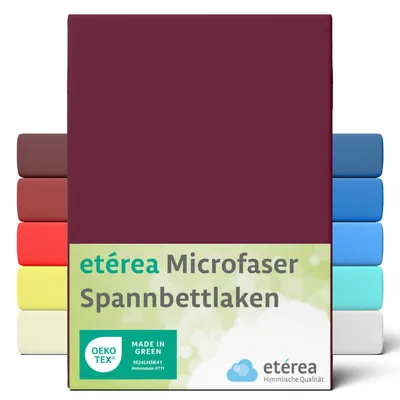 Produktbild von etérea Spannbettlaken Microfaser 200x200 - 200x220 cm