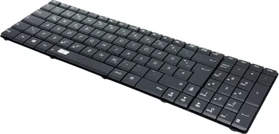 Productafbeelding van DUITS - Zwarte toetsenbordmodule, versie 3, compatibel met ASUS F55VDR, F55V