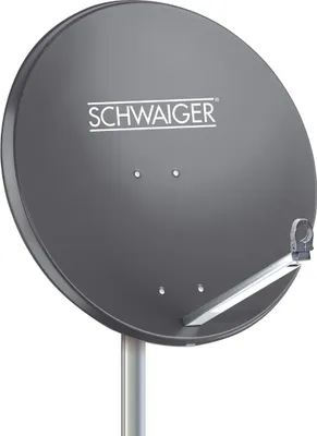 Produktbild von Aluminium Satellitenschüssel 80 cm anthrazit