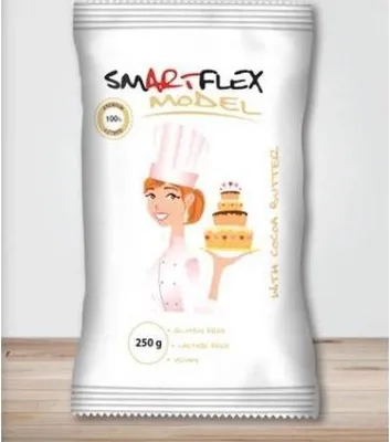 Produktbild von Kakaobutter-Modelliermasse 250 g im Beutel (Kuchenmodelliermasse)
