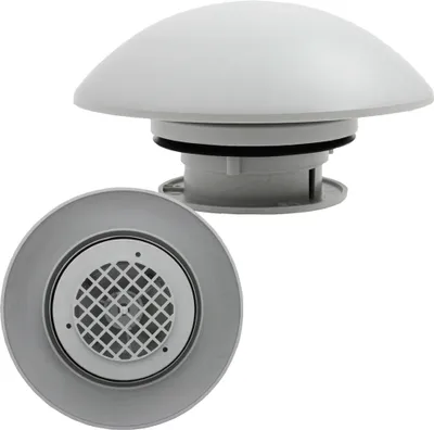 Image de Aérateur de toit Champignon Aérateur Camping-car Caravane Bateau gris clair