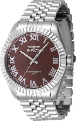 Obrázek produktu pro Invicta Specialty 47400 Pánské Hodinky - Quartz Hnutí - Nerezová Ocel s Hnědým Ciferníkem - 43 mm