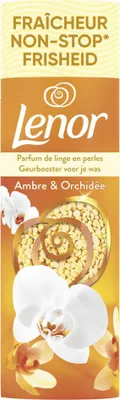 Produktbild von Lenor – Duftverstärker – Amber & Orchidee – Non-Stop-Frische – 19 Wäschen - 1 Stück