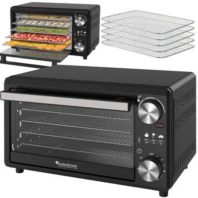 Zdjęcie produktu dla Suszarka do grzybów TurboTronic owoców dehydrator 350W 14L