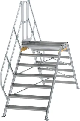 Produktbild von Günzburger Steigtechnik Überstieg 45° Stufenbreite 1.000 mm 7 Stufen - 600957