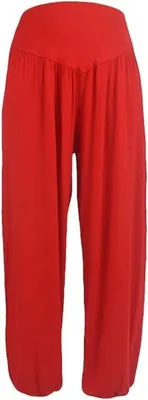 Produktbild von Go Go Gadget - Haremshose - Haremspfalz - Yogahose - Lockere Hose - Chill Pants - Haremshose - Chill Pants - Größe XXL - Rot