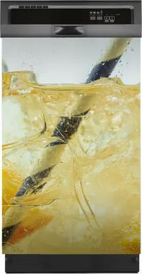 Produktbild von Aufkleber sticker 45x70 cm Dekorative folie Spülmaschine - Limonade und Eiswürfel