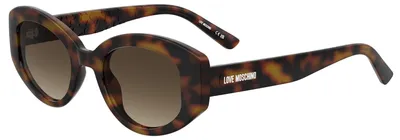 Produktbild von Moschino Love MOL105/S Brown havana 50/21/140 Damen Sonnenbrillen