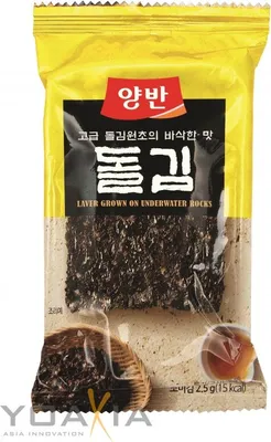 Zdjęcie produktu dla Dongwon przyprawiona przekąska z wodorostów prażona 28g