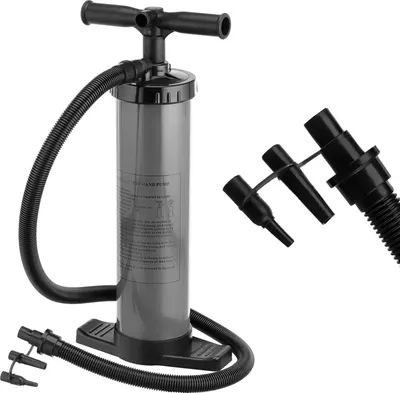 Produktbild von Outtec® Doppelhub Handpumpe 2x1400 ml – Manuelle Luftpumpe für SUP, Luftmatratzen, Schlauchboote & Pools – Kompakt & Tragbar