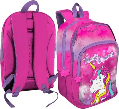 Produktbild von Unicorn Rucksack Bunter Schultasche für Kinder im Einhorn-Stil