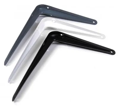 Produktbild von 10er Regalwinkel L-Form 20x15cm weiß